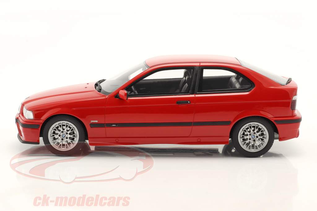 BMW E36 Compact 323ti Ano de construção 1998 vermelho 1:18 OttOmobile