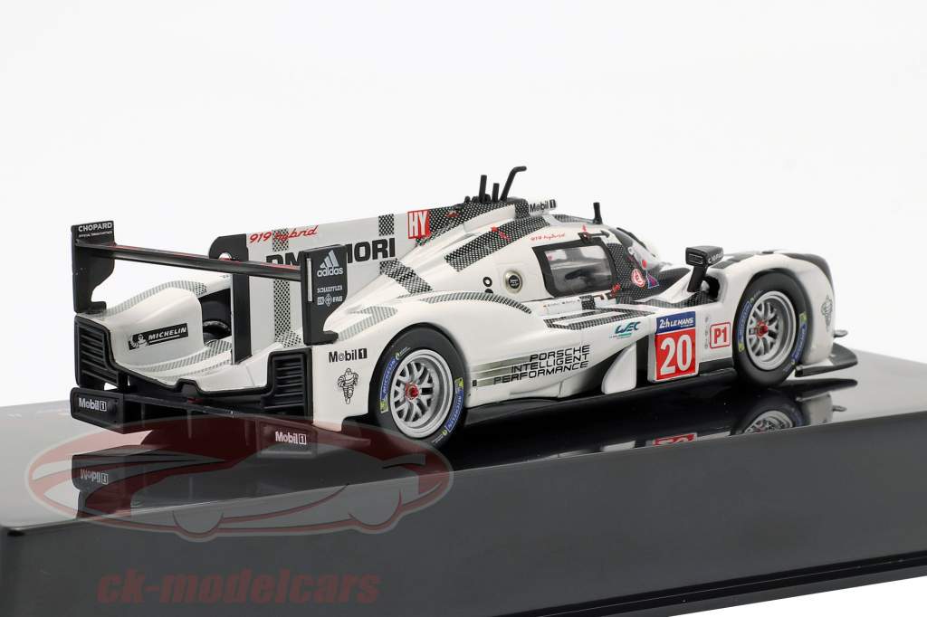 Porsche 919 Hybrid #20 24h LeMans 2014 Bernhard, Webber, Hartley 1:43 Ixo