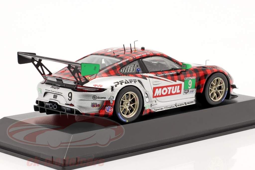 Porsche 911 GT3 R #9 Class Winner 12h Sebring 2021 Pfaff Motorsport 1:43 Spark