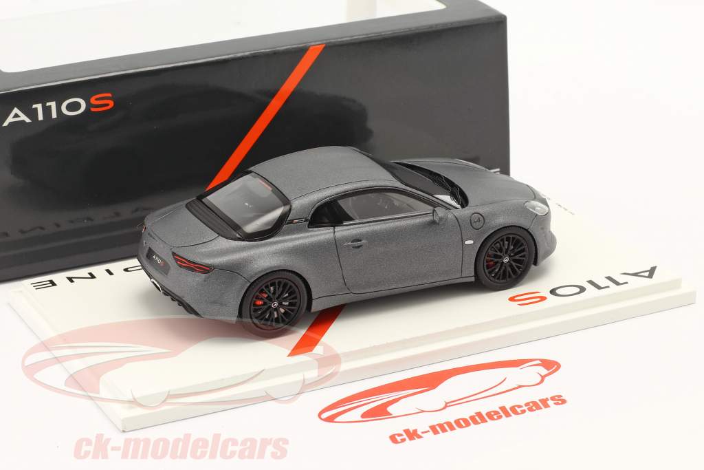 Alpine A110S Año de construcción 2019 estera gris 1:43 Spark