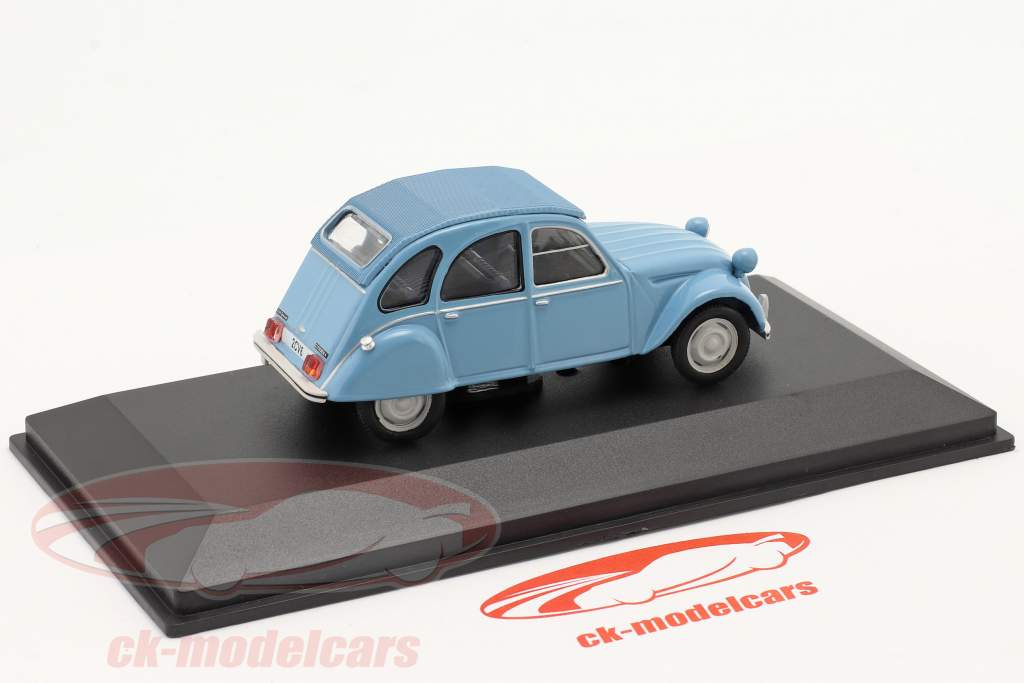 シトロエン2CV6 1982年ライトブルー1:43アシェット