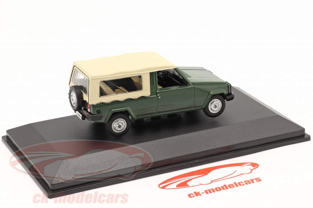 Mava Renault Farma 建设年份 1983 深绿色 / 浅褐色的 1:43 Hachette