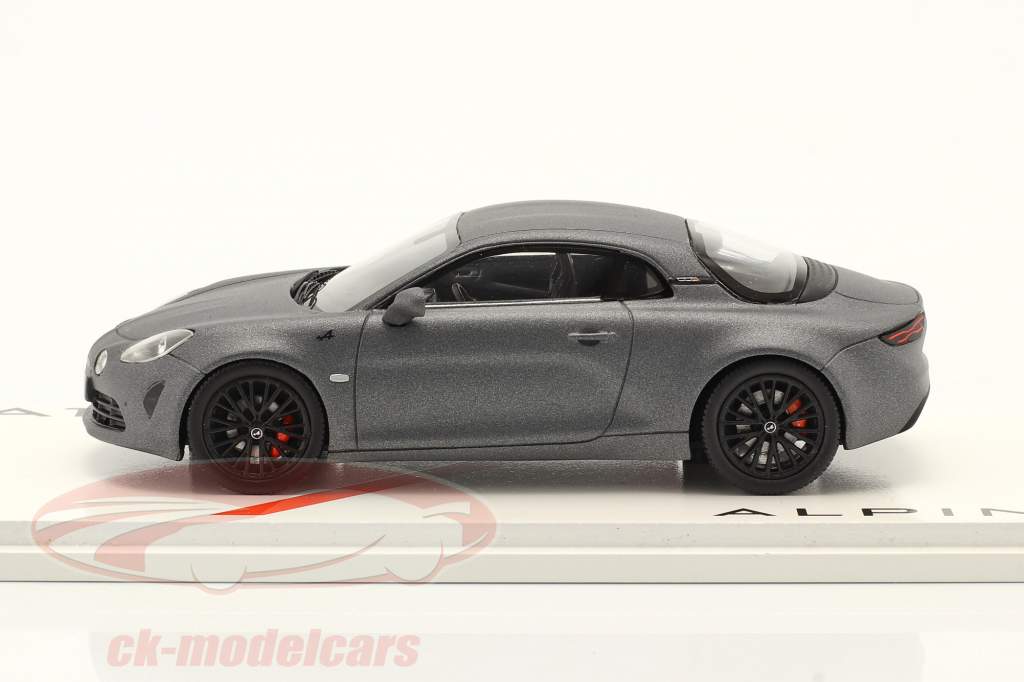 Alpine A110S Année de construction 2019 tapis gris 1:43 Spark