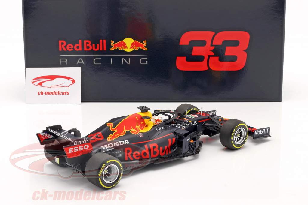 Max Verstappen Red Bull RB16B #33 formula 1 World Champion 2021 1:18 Minichamps