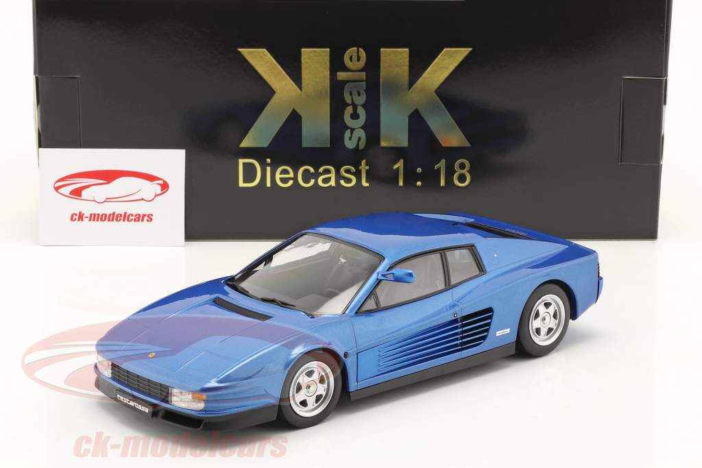 KK-Scale 1:18 Ferrari Testarossa Monospecchio year 1984 blue