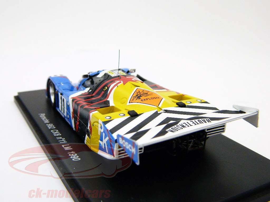 Spark 1:43 ポルシェ962 CK6＃11 24ルマン1990 Alliot /五人/デ