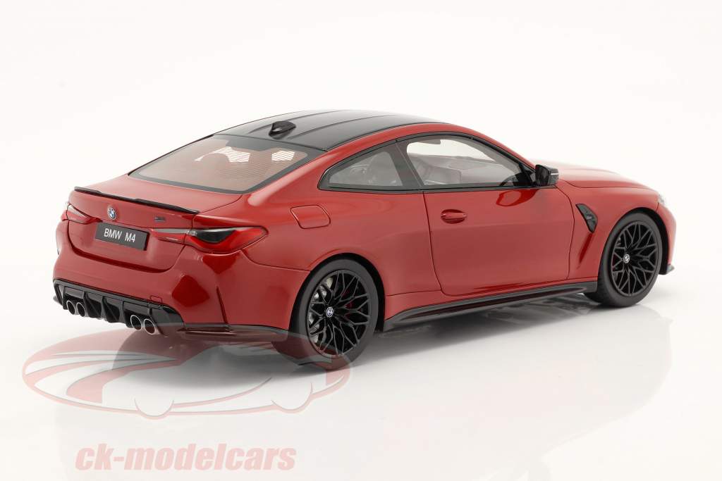 BMW M4 Competition (G82) Byggeår 2021 Toronto Rød 1:18 TrueScale