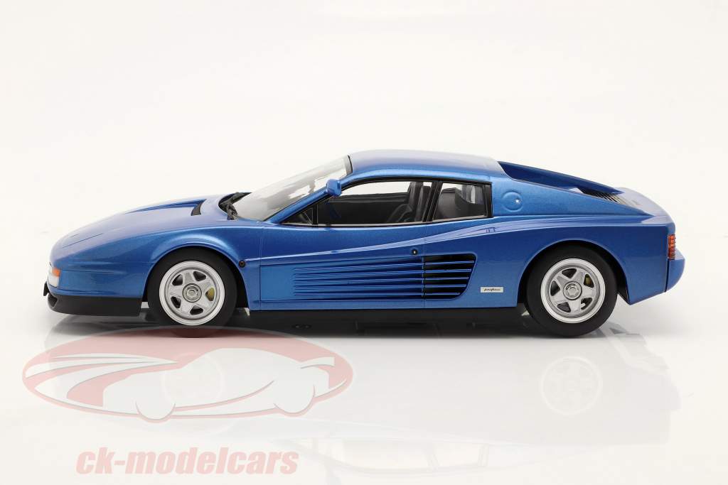 Ferrari Testarossa Monospecchio Год постройки 1984 синий металлический 1:18 KK-Scale