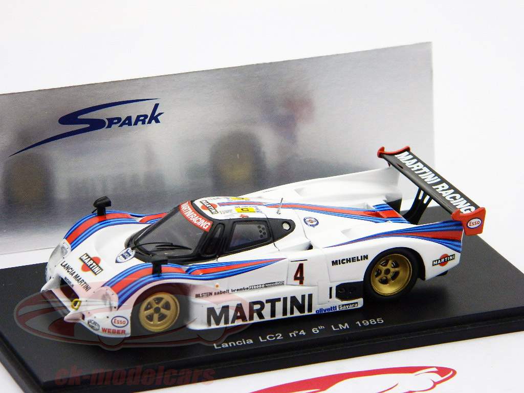 スパーク LC2 1985 MARTINI #4 1/43 - メルカリ