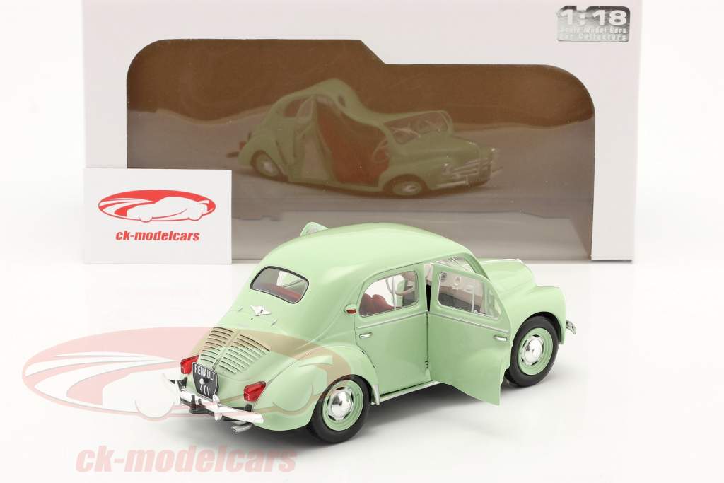 Renault 4CV Année de construction 1955 vert clair 1:18 Solido
