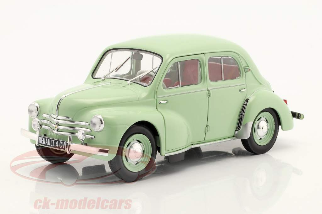 Renault 4CV Année de construction 1955 vert clair 1:18 Solido