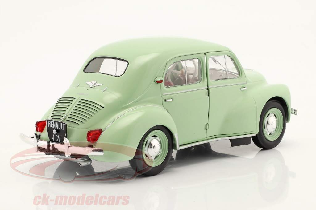 Renault 4CV Année de construction 1955 vert clair 1:18 Solido