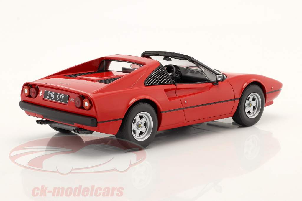 Ferrari 308 GTS Open Top 建造年份 1977-1980 红色的 1:18 ModelCar Group