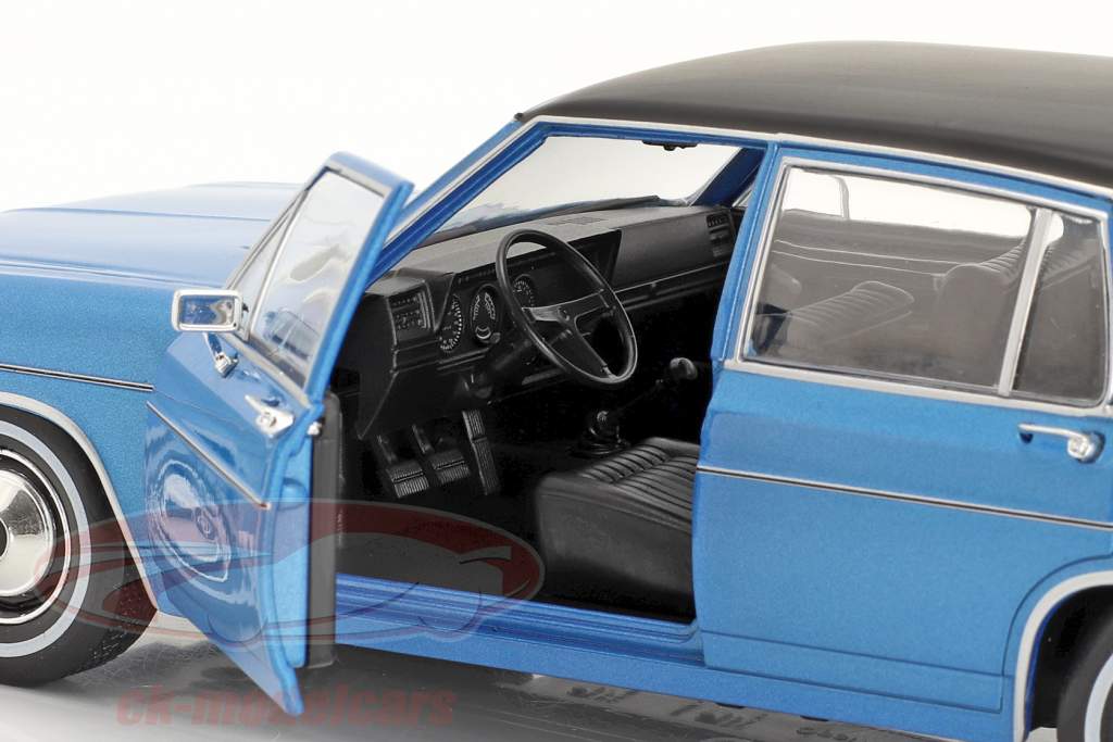 Opel Admiral B blue metallic 1:24 WhiteBox