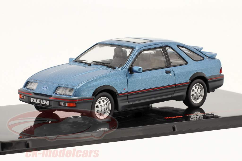 Ford Sierra XR4 建設年 1984 青い メタリック 1:43 Ixo