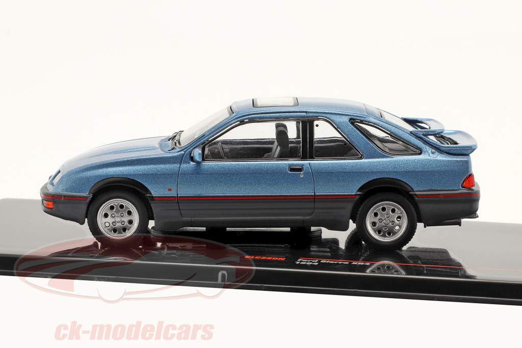 Ford Sierra XR4 建設年 1984 青い メタリック 1:43 Ixo