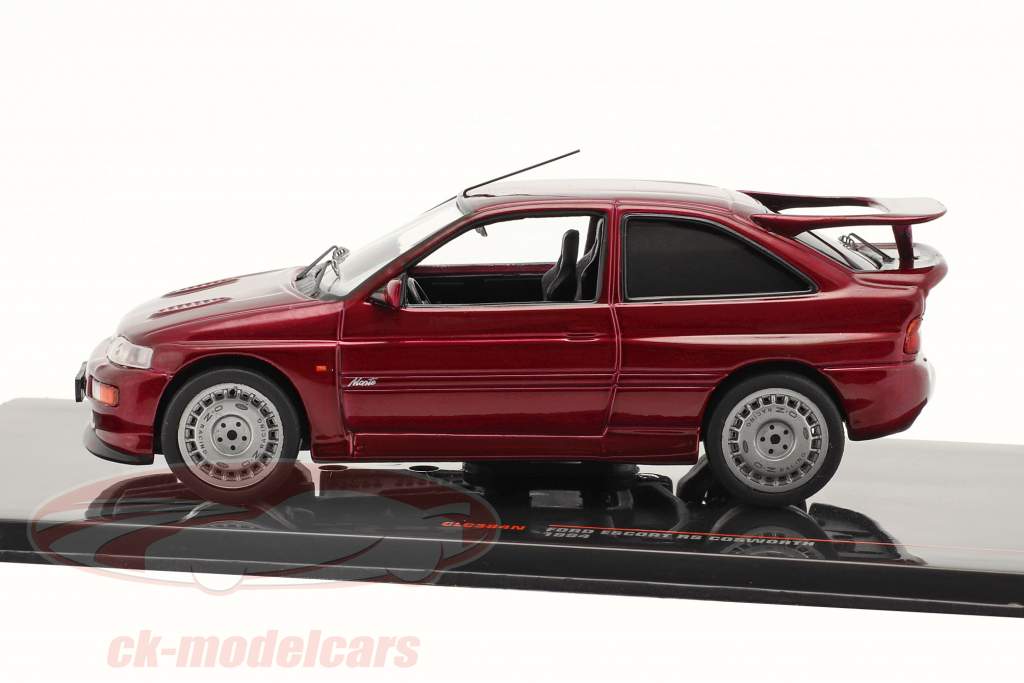 Ford Escort RS Cosworth Год постройки 1994 красно-фиолетовый металлический 1:43 Ixo