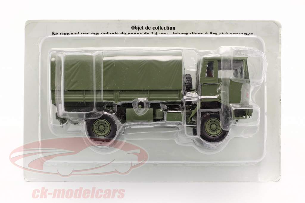 Berliet GBD 4x4 oliva verde 1:43 Hachette