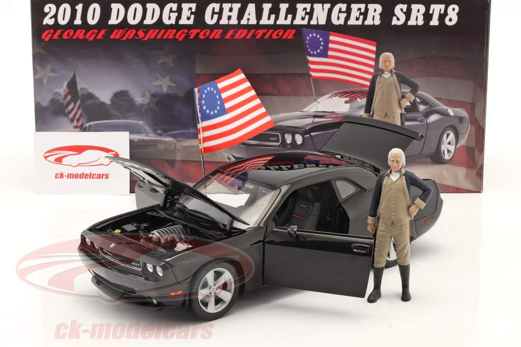 Dodge Challenger SRT8 George Washington Edition 2010 ブラック 1:18 GMP