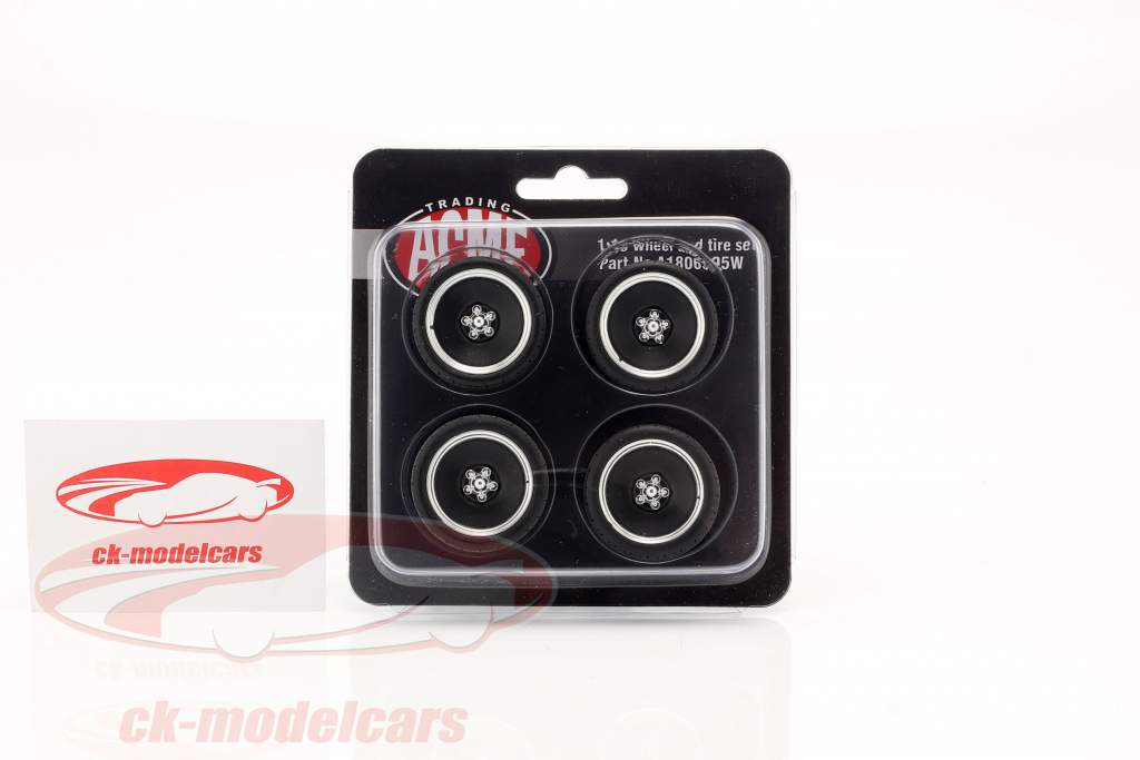 All New Custom Smoothie pneumatici e cerchi Set 1:18 GMP