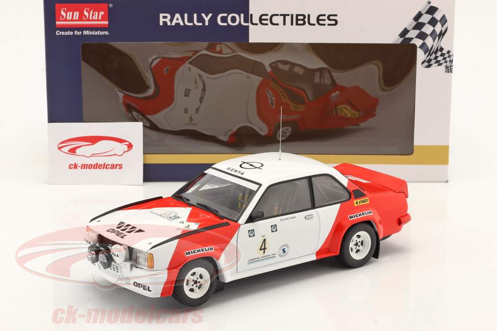 Opel Ascona 400 #4 5 Rallye Argentina 1984 Iwase, Thatti 1:18 SunStar
