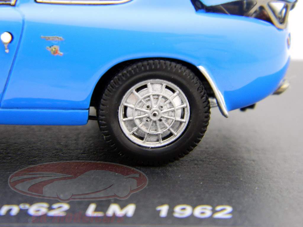 Abarth Simca 1300 #62 Ле-Ман 24 часа 1962 Balzarini / Альберт 1:43 Свеча