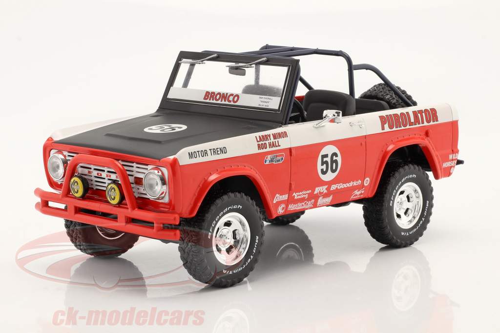 Ford Baja Bronco #56 1969 Purolator Tribute Edition 1:18 Greenlight