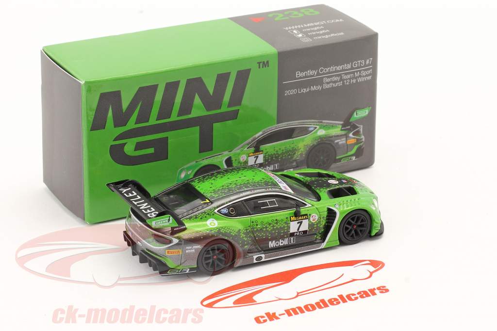 Bentley Continental GT3 #7 Sieger 12h Bathurst 2020 1:64 TrueScale