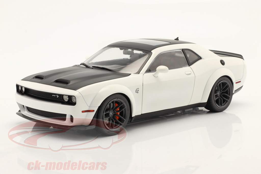 Dodge Challenger SRT Hellcat Redeye 建設年 2020 白い / ブラック 1:18 Solido