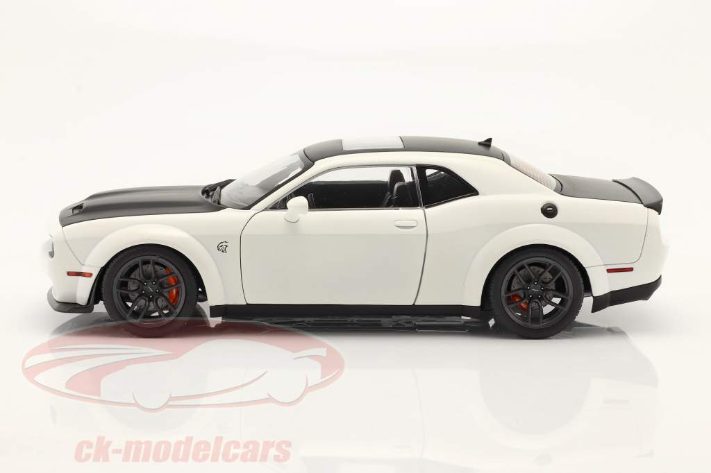 Dodge Challenger SRT Hellcat Redeye Année de construction 2020 blanc / noir 1:18 Solido