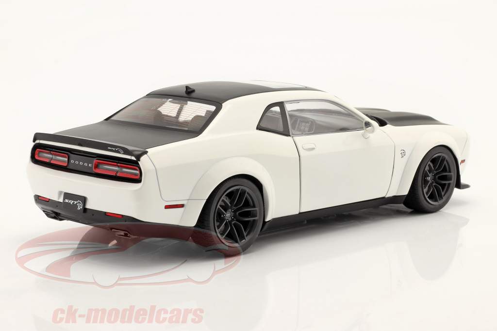 Dodge Challenger SRT Hellcat Redeye 建設年 2020 白い / ブラック 1:18 Solido