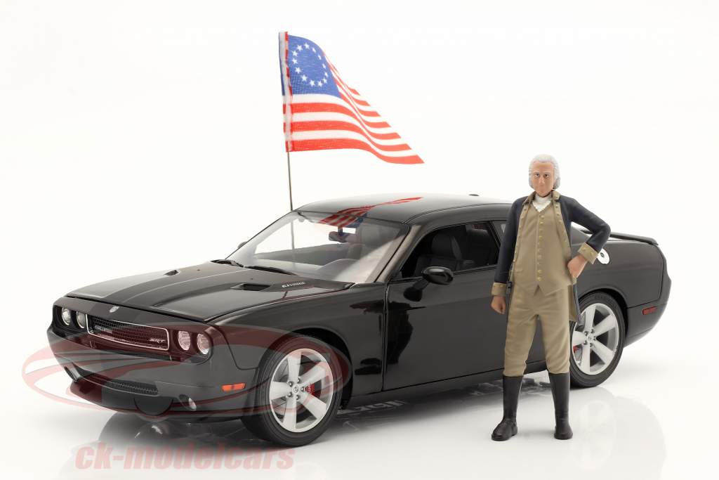 Dodge Challenger SRT8 George Washington Edition 2010 ブラック 1:18 GMP