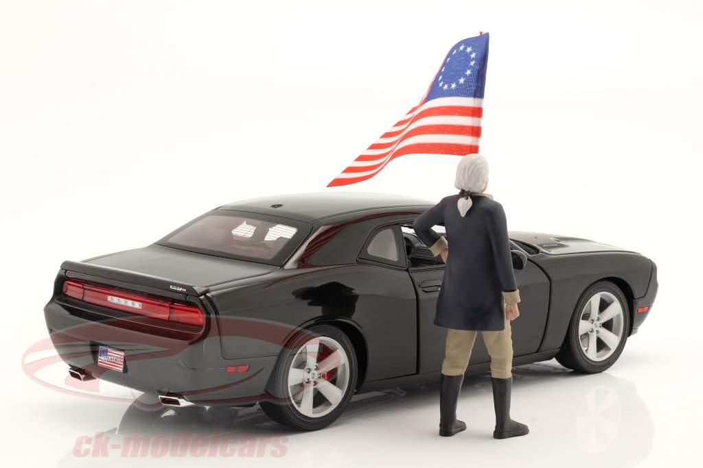 Dodge Challenger SRT8 George Washington Edition 2010 ブラック 1:18 GMP