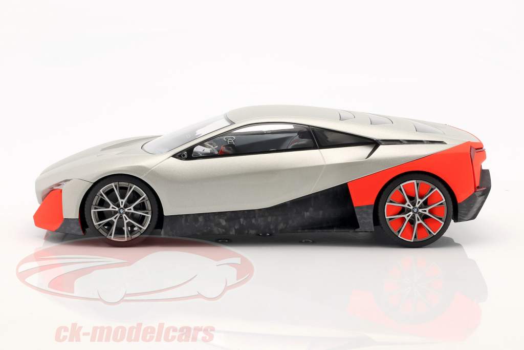 BMW Vision M Next grey / orange 1:18 NZG