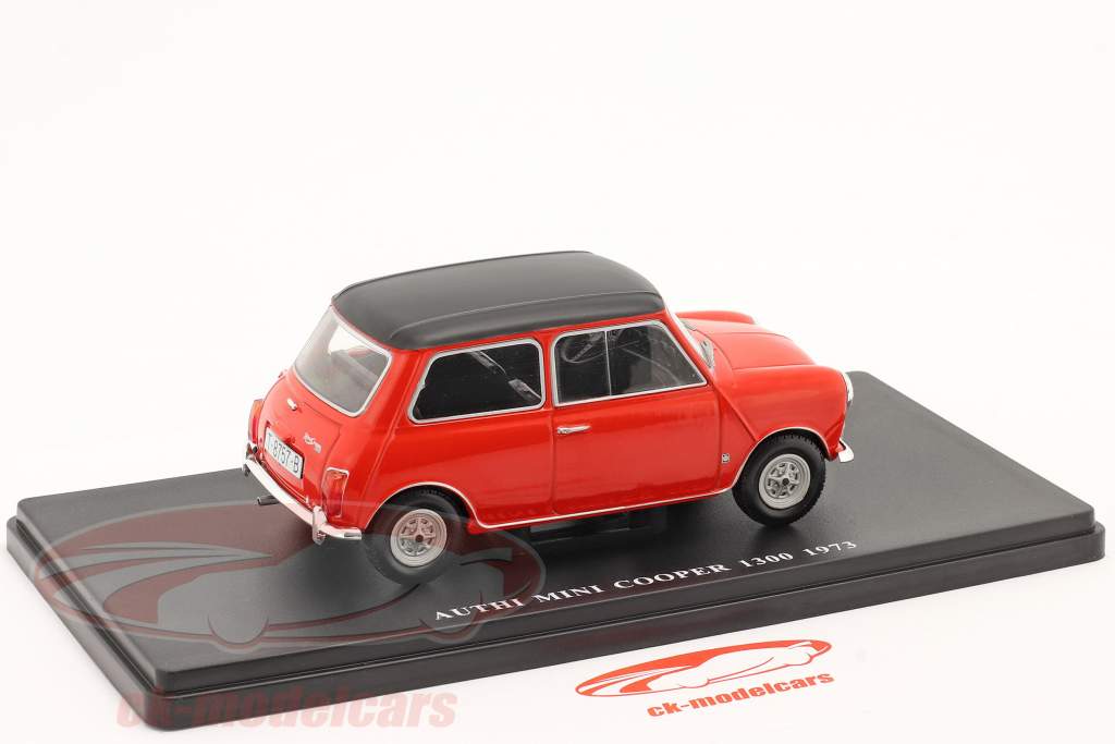 Authi Mini Cooper 1300 Byggeår 1973 Rød 1:24 Hachette