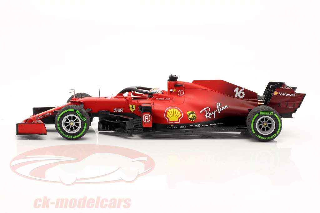 Ferrari SF21 Charles Leclerc 2021年イギリスGP Leclerc: 2021 F1 cars now more difficult on corner entry