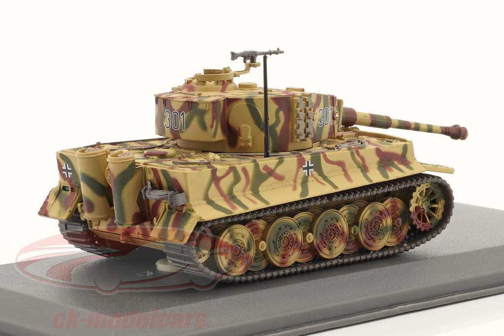 Tank VI Tiger version E camouflage 1:72 Hachette