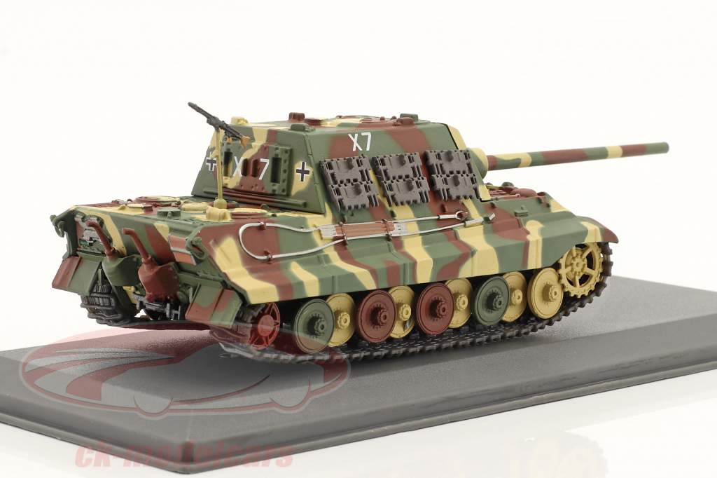 Panzerjäger Jagdtiger 1945 tarnfarben 1:72 Hachette