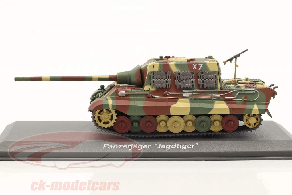 Panzerjäger Jagdtiger 1945 tarnfarben 1:72 Hachette