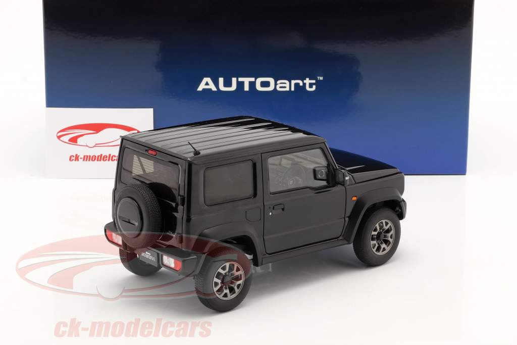 Suzuki Jimny Sierra (JB74) Год постройки 2018 голубоватый чернить 1:18 AUTOart
