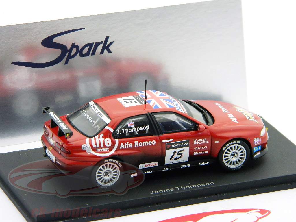 汤普森阿尔法罗密欧156＃15 2007世界房车锦标赛1时43星火