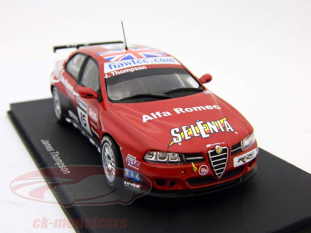 汤普森阿尔法罗密欧156＃15 2007世界房车锦标赛1时43星火