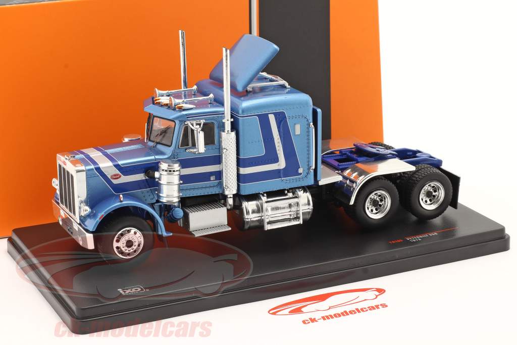 Peterbilt 359 year 1973 light blue metallic 1:43 Ixo