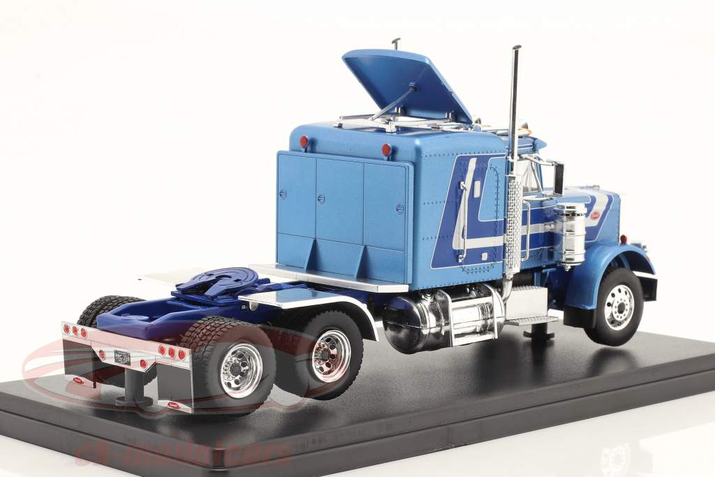 Peterbilt 359 year 1973 light blue metallic 1:43 Ixo