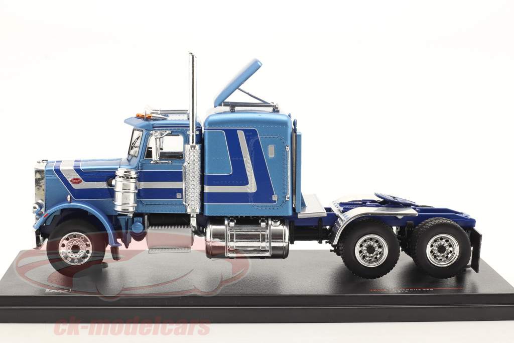 Peterbilt 359 year 1973 light blue metallic 1:43 Ixo