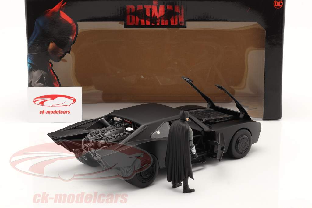 Jadatoys 1:18 Batmobile with Batman figure Movie The Batman