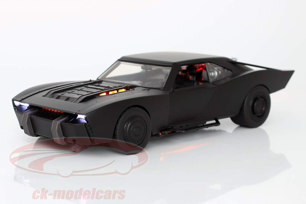 Batmobile Med Batman figur Film The Batman 2022 sort 1:18 Jada Toys