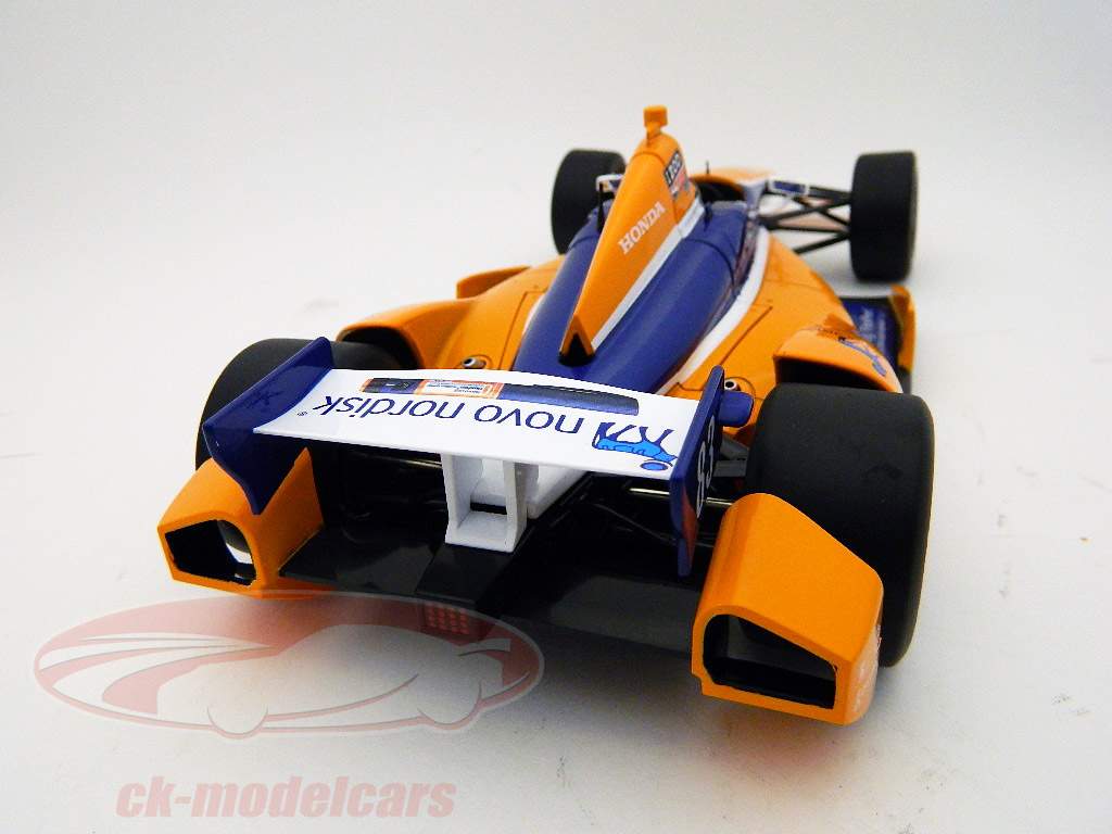 C·キンボールDW12ホンダ＃83インディカーシリーズ2012ガナッシ·レーシング1時18グリーンライト