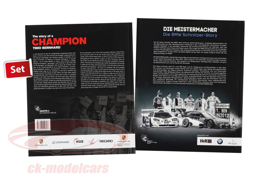 Boekenset van 2: Timo Bernhard Story / Die Meistermacher