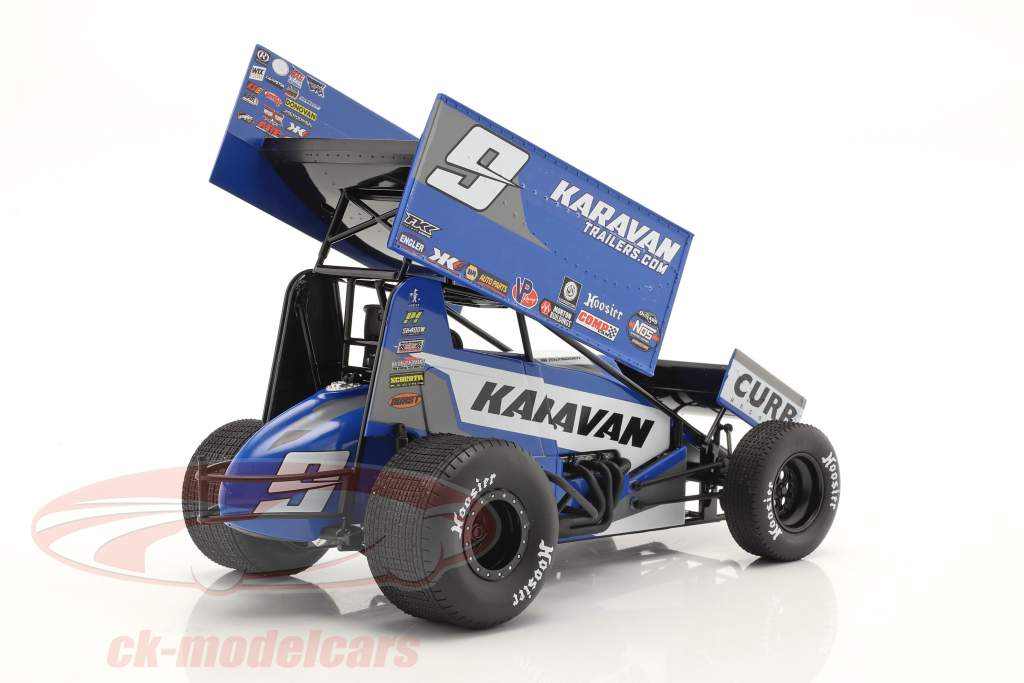 Sprint Car Karavan Trailers 2021 #9 James McFadden 1:18 GMP